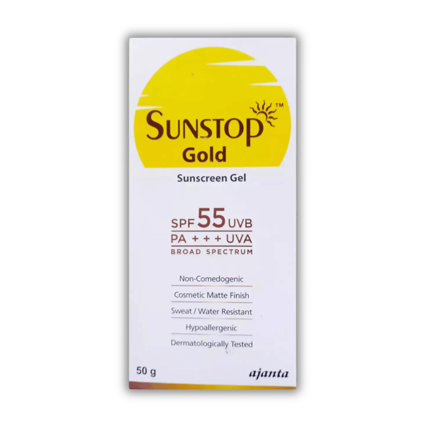 sunstop gold sunscreen